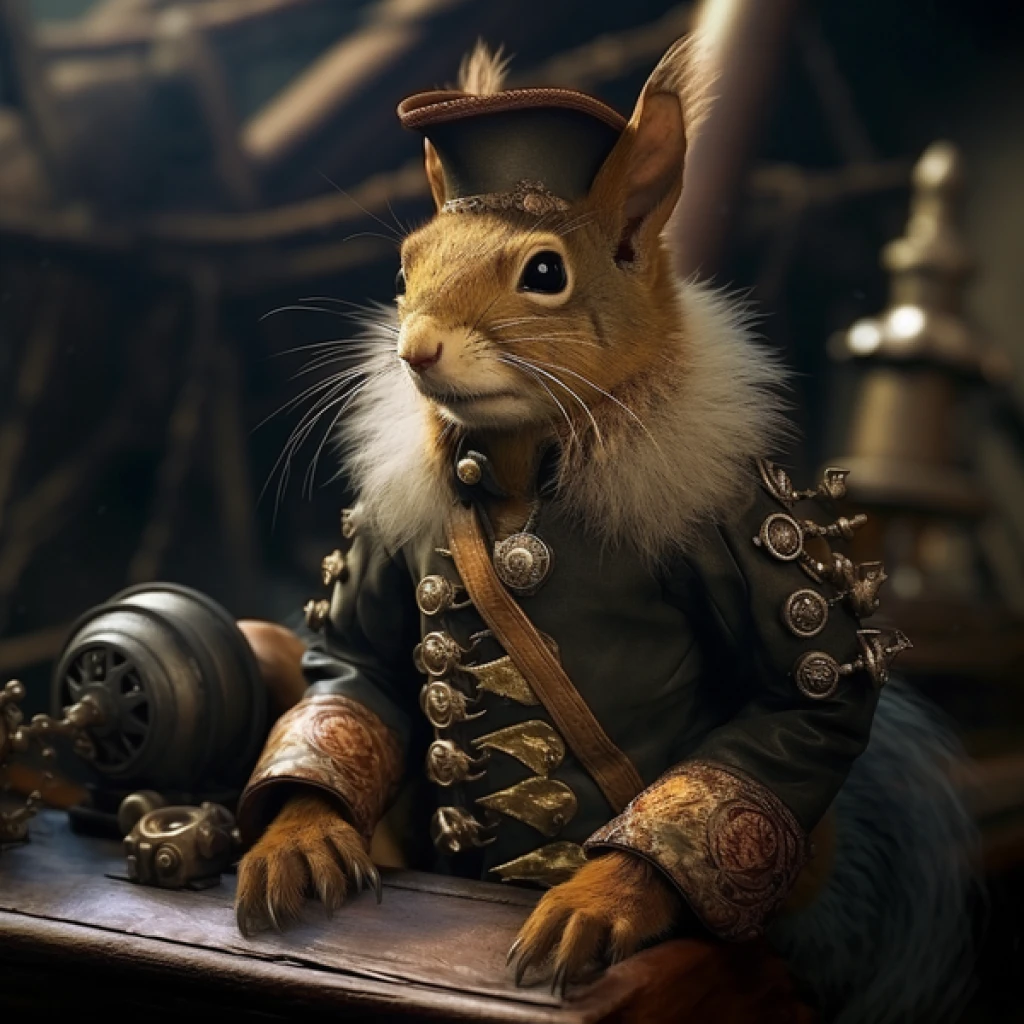 “Chief Squirrel Puzzle Solver”